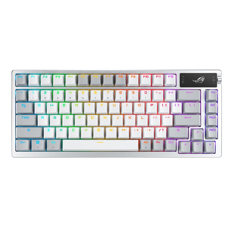 Teclado Mecanico Wireless Asus Rog M701 Azoth RGB Blanco