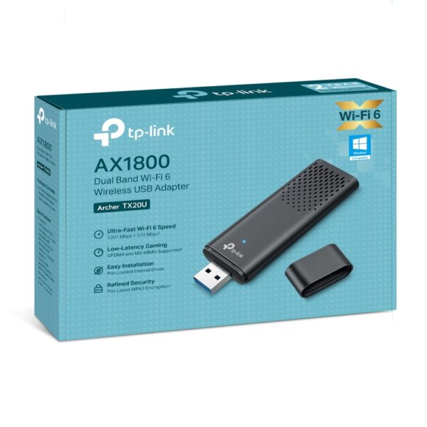 Adaptador Wifi Tp-Link Archer TX20U AX1800 Wifi 6