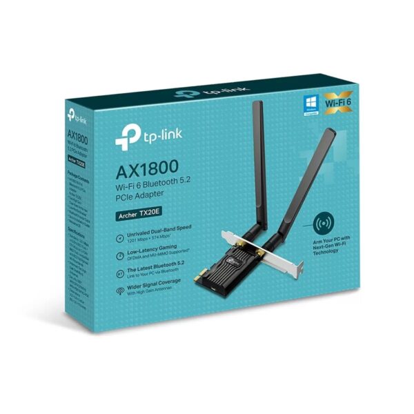 Adaptador Wifi/bluetooth Tp-Link Archer TX20E AX1800