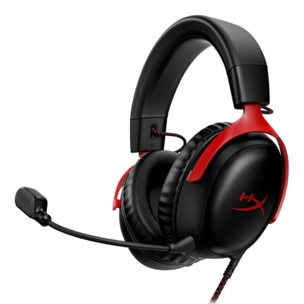 Auricular Gamer HyperX Cloud III Negro y Rojo