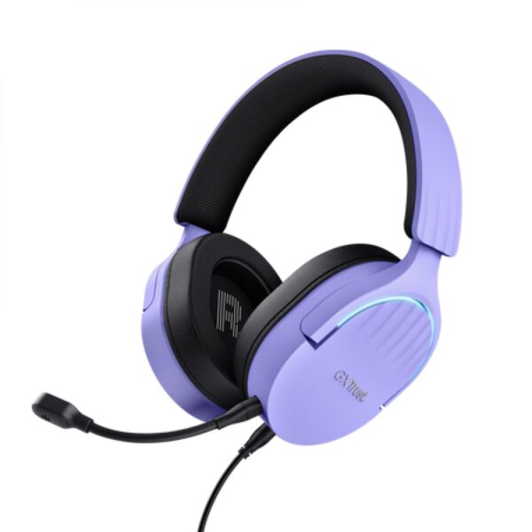 Auricular Gamer Trust Fayzo 7.1 GXT490P Violeta