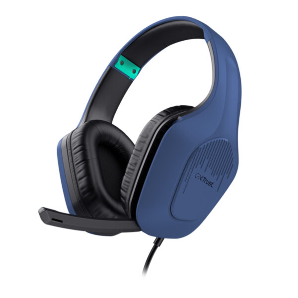 Auricular Gamer Trust Zirox GXT415 Azul