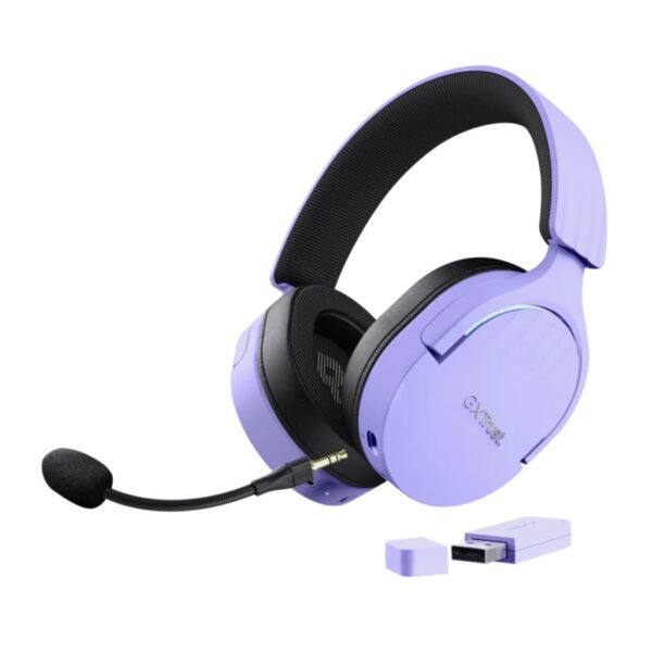 Auricular Gamer Wireless Trust Fayzo GXT491 Violeta