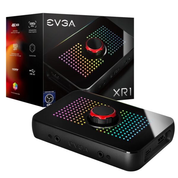 Capturadora Audio Mixer Evga XR1 4K ARGB