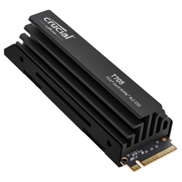 Disco Solido Nvme Crucial T705 2T Gen5 C/Disipador