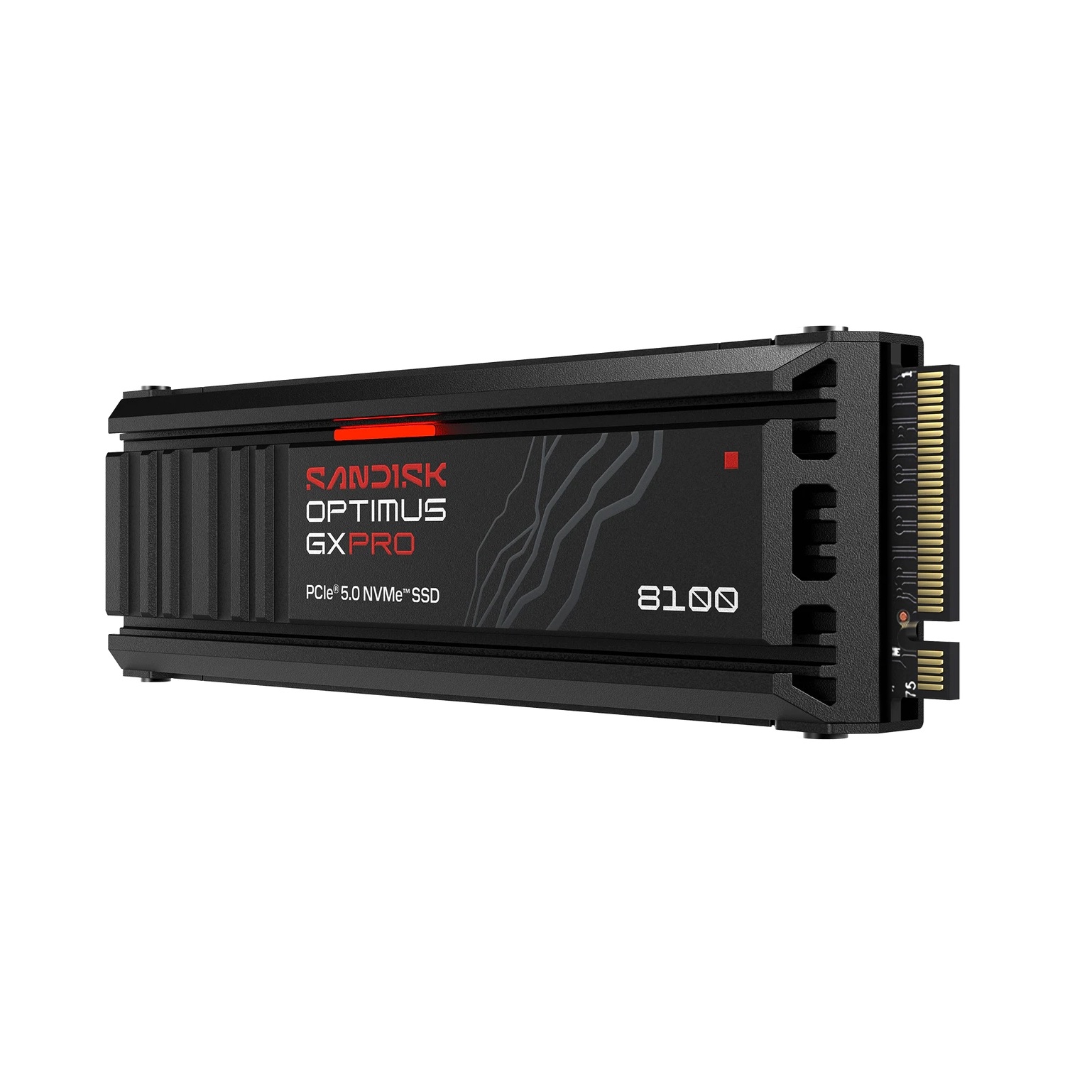 DISCO SOLIDO NVME SANDISK OPTIMUS GX PRO 8100 1TB GEN5 DISIPADO
