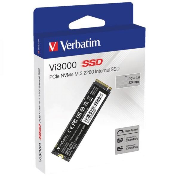 Discos Solido Nvme Verbatim Vi5000 2TB Gen3