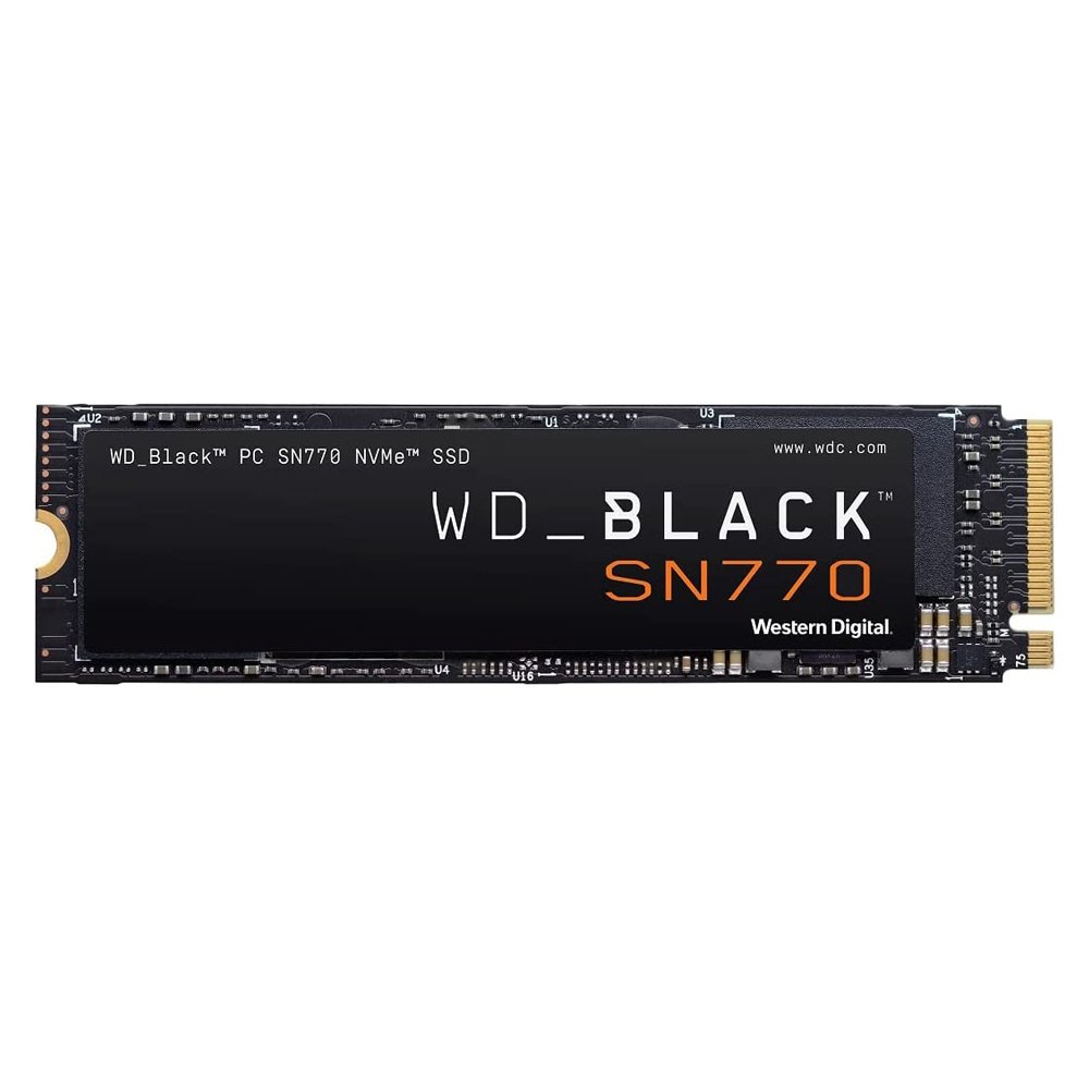 DISCO SOLIDO NVME WESTERN DIGITAL BLACK SN770 500GB