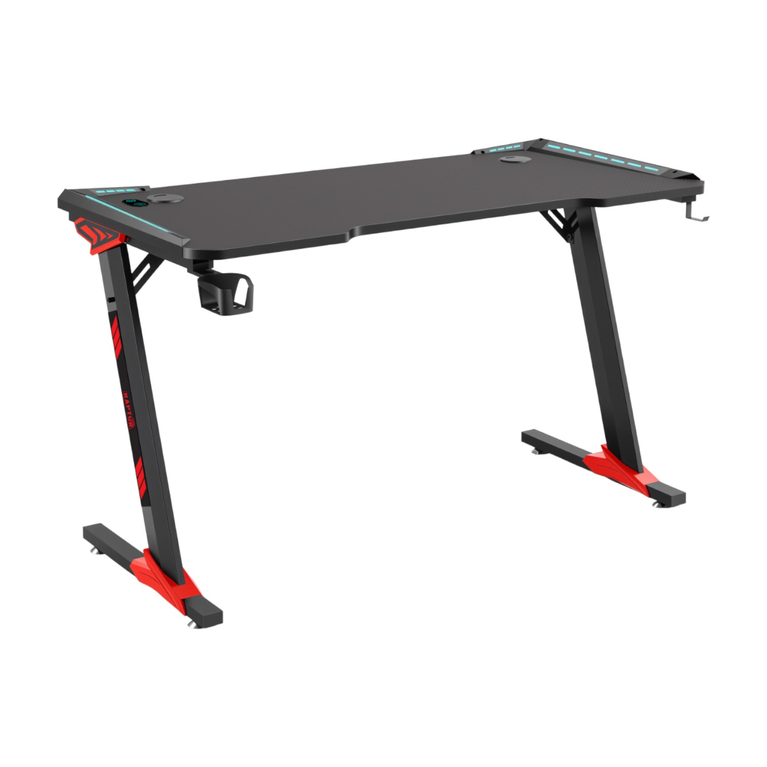 ESCRITORIO GAMER RAPTOR GLOW STATION SE RGB