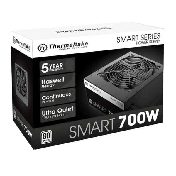 Fuente Thermaltake Smart 700W 80Plus White