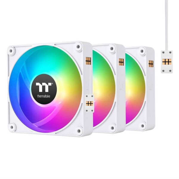 Fan Thermaltake CT120 EX Pack x3 Blanco ARGB