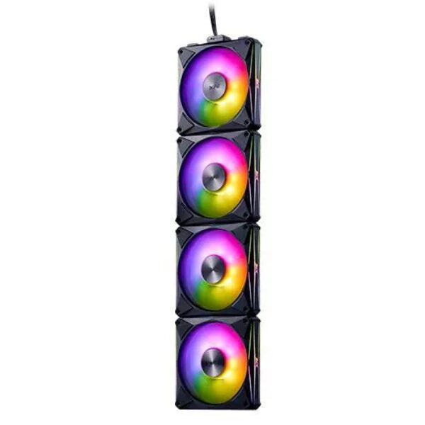 Fan Xpg Hurricane 120 Pack x4 ARGB