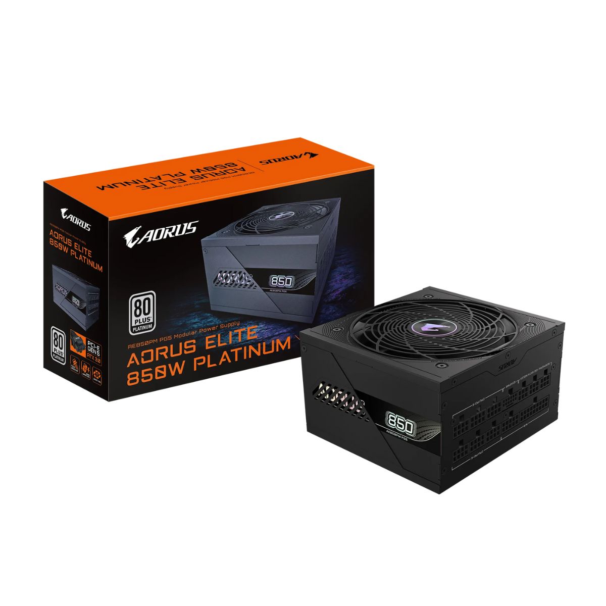 FUENTE AORUS MODULAR ELITE 850W 80PLUS PLATINUM PG5