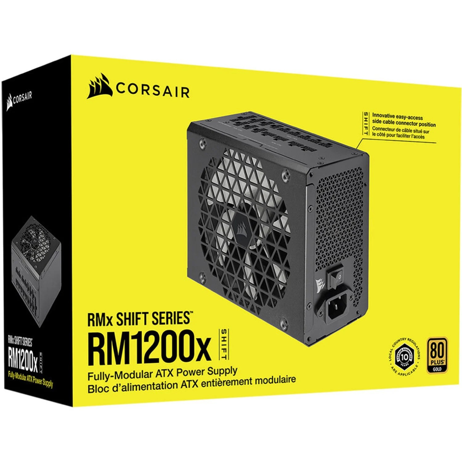 FUENTE CORSAIR MODULAR SHIFT RMX 1200W 80PLUS GOLD