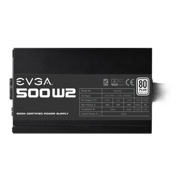 Fuente Evga W2 500W 80Plus White