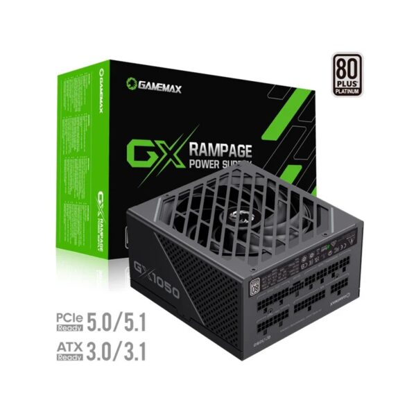 Fuente Gamemax Modular Gx 1050W Pro 80Plus Platinum