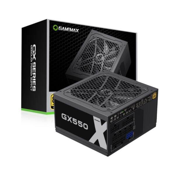 Fuente Gamemax Modular Gx 550W M 80Plus Gold