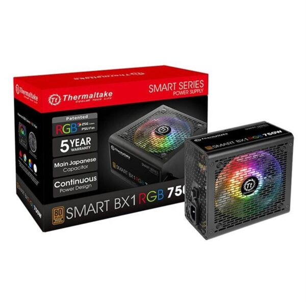Fuente Thermaltake Smart 500W 80Plus White RGB
