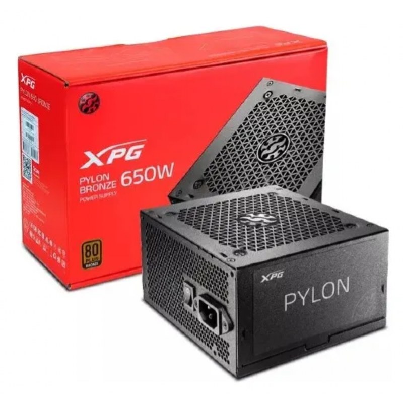 FUENTE XPG PYLON 650W 80PLUS BRONZE