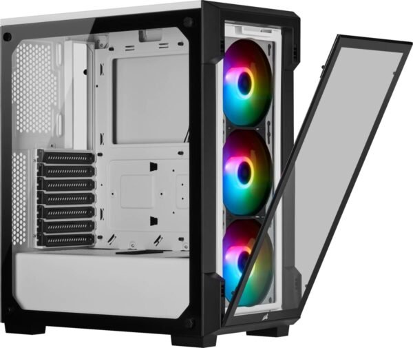 Gabinete Corsair 220T Blanco RGB