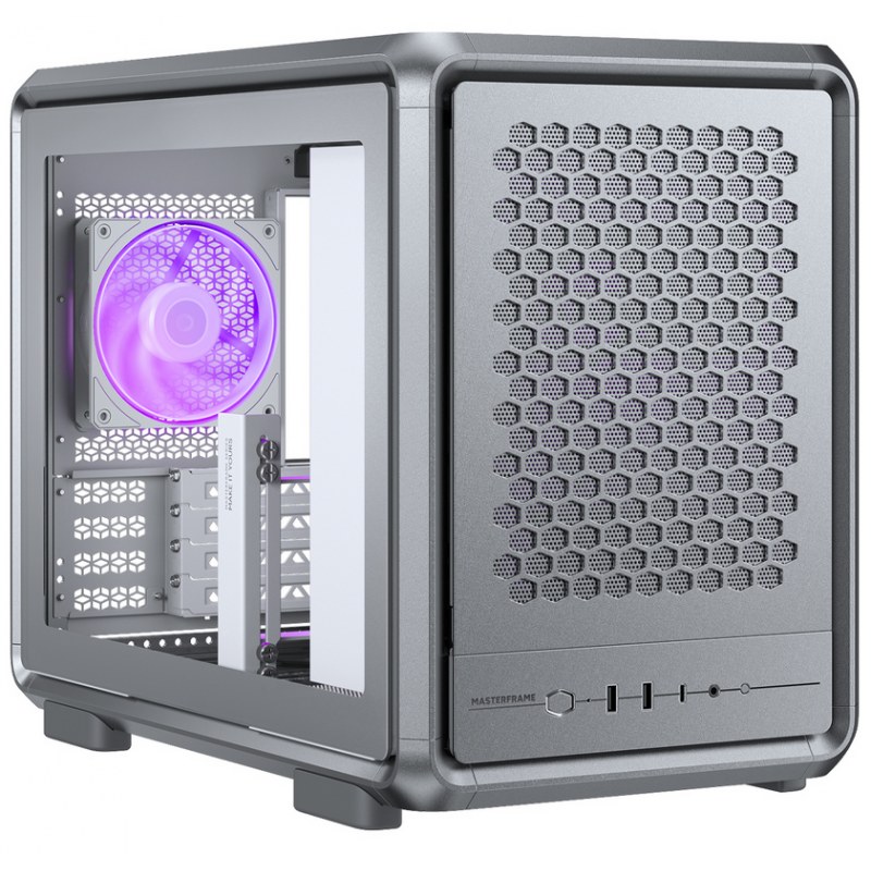 GABINETE COOLERMASTER 400 MASTER FRAME MESH SILVER
