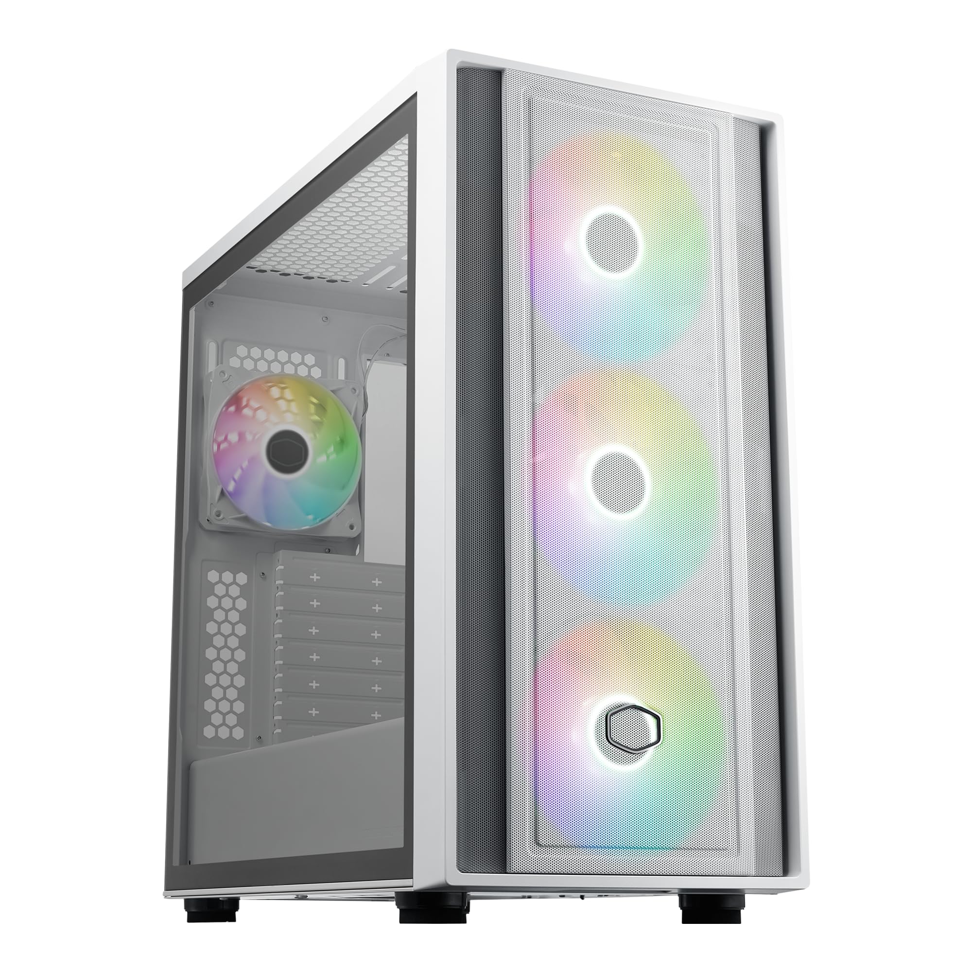 GABINETE COOLERMASTER MASTERBOX 600 BLANCO FX4