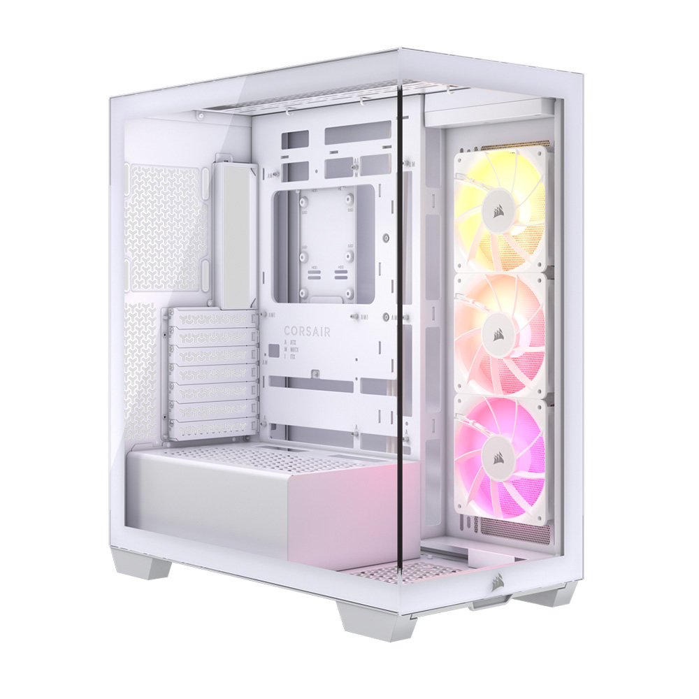 GABINETE CORSAIR 3500X ICUE LINK BLANCO RGB FX3