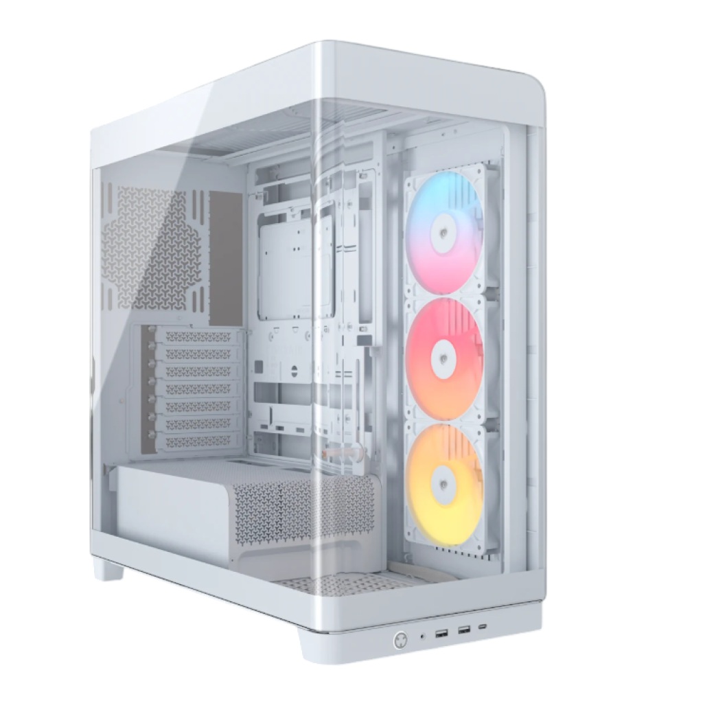GABINETE CORSAIR 4500X FRAME LX-R BLANCO RGB