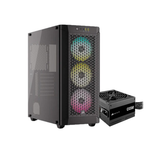 Gabinete Corsair 480T fx3 + Fuente CX 550W Bronze