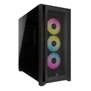 Gabinete Corsair 5000D Airflow Blanco RGB fx3