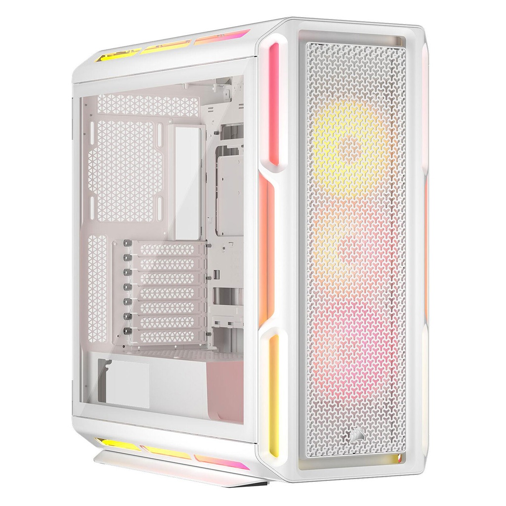 Gabinete Corsair 5000T LX Blanco RGB Fx3