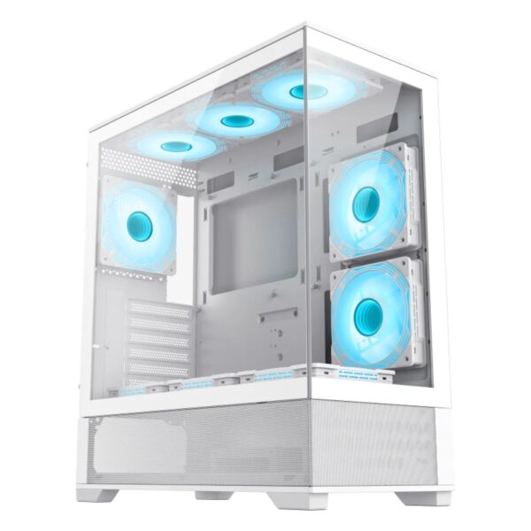 Gabinete Gamemax Vista AW Blanco ARGB fx6