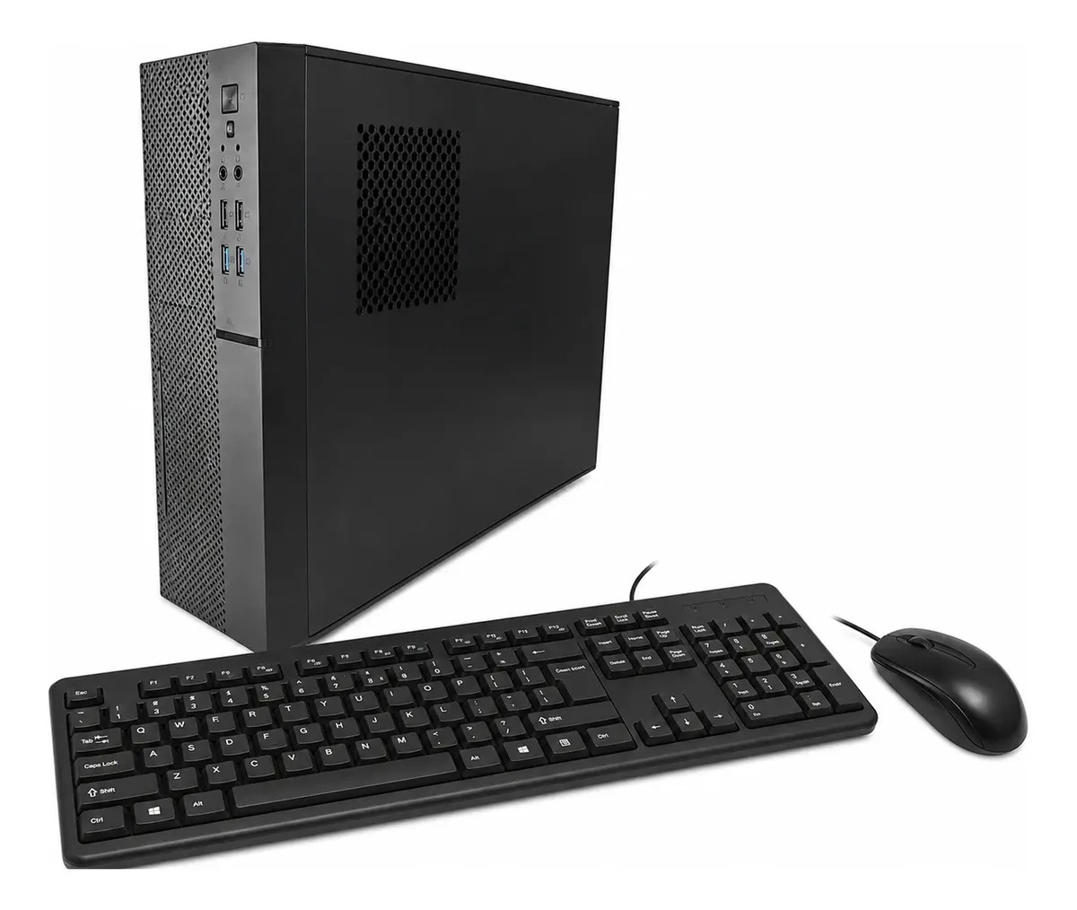 Gabinete Kit Slim Performance X3 NSV2 600W Tec+Mou USB-C