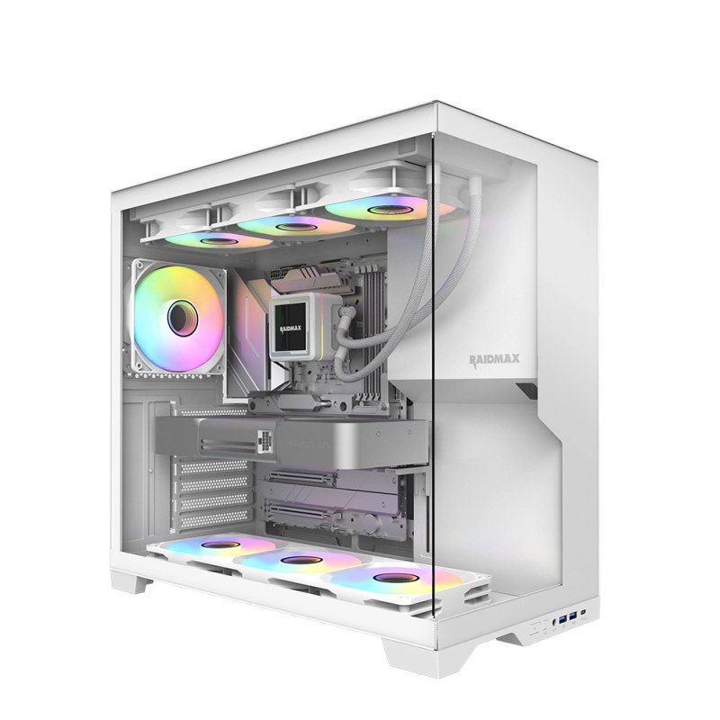 GABINETE RAIDMAX INFINITA I700 BLANCO ARGB FX4