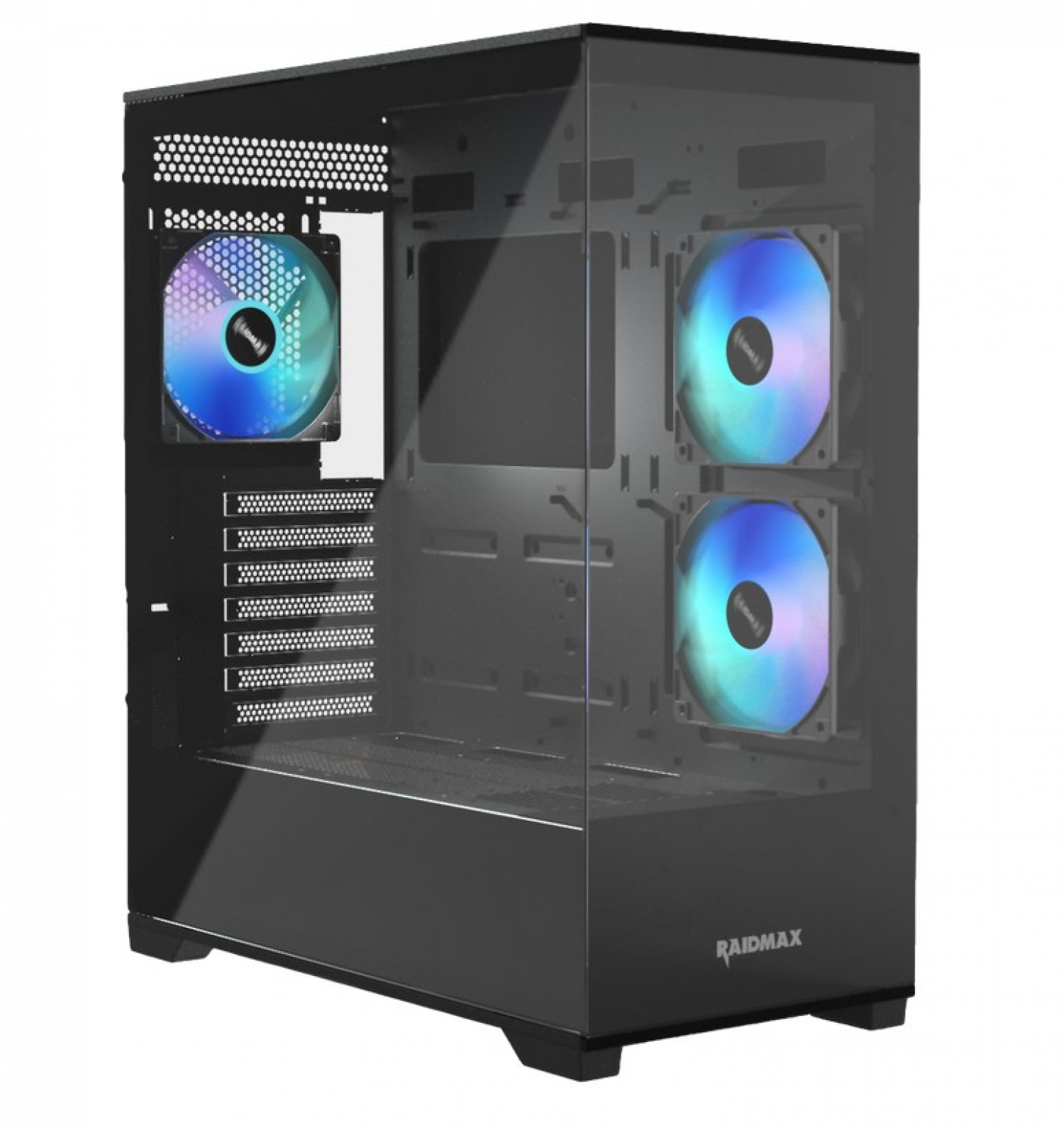 GABINETE RAIDMAX INFINITA I801 AIR FISHTANK ARGB FX3