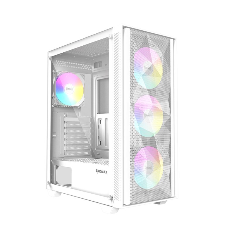 Gabinete Raidmax Vector V217 Blanco ARGB fx4