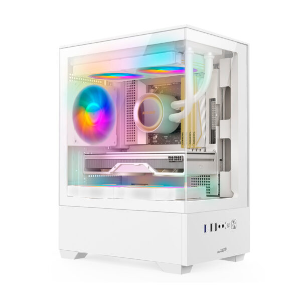 Gabinete Sentey H11 6110-SF Blanco RGB fx5