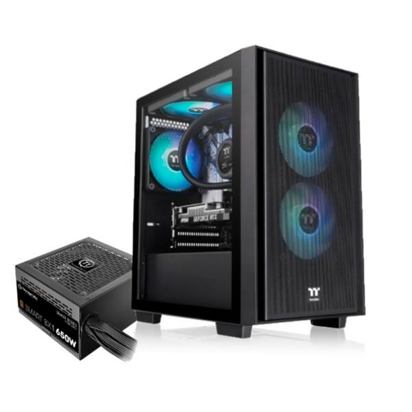 Gabinete Thermaltake H16 ARGB fx3 + 650W Bronze