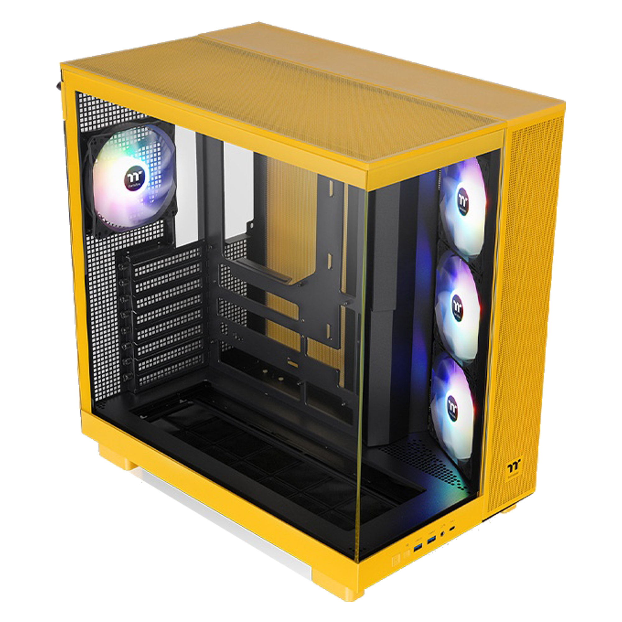 GABINETE THERMALTAKE VIEW 380 XL AMARILLO ARGB FX4