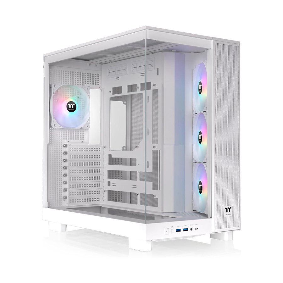 GABINETE THERMALTAKE VIEW 380 XL BLANCO ARGB FX4