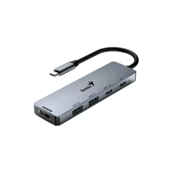 Hub Genius UH-500 USB-C A USBx2/HDMIx1/USBCx1