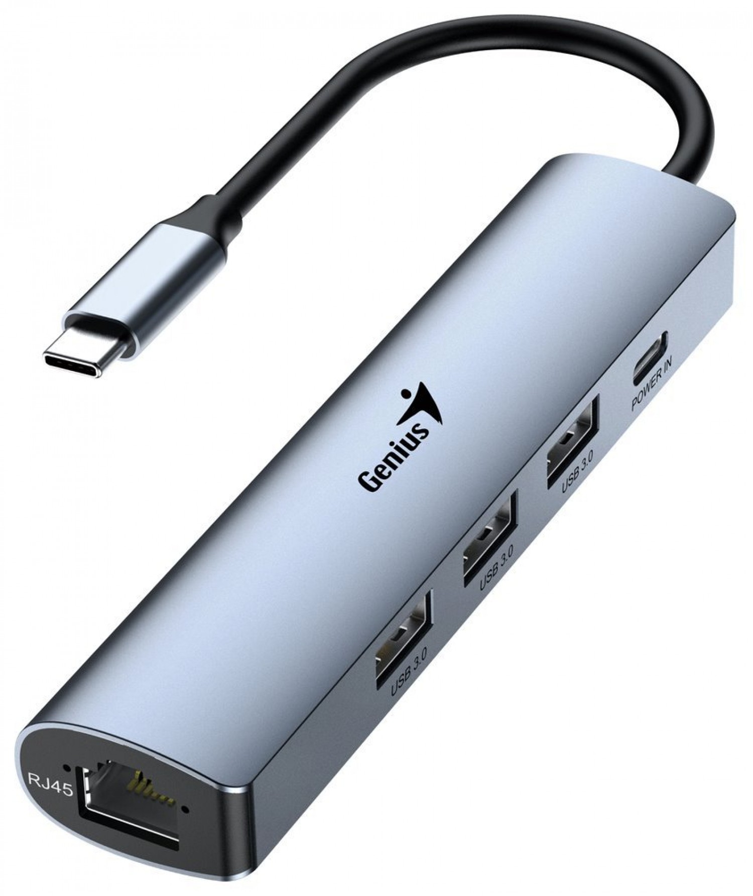 HUB GENIUS UH-545 USB-C A USB-CX1/USB-AX3/RJ45X1
