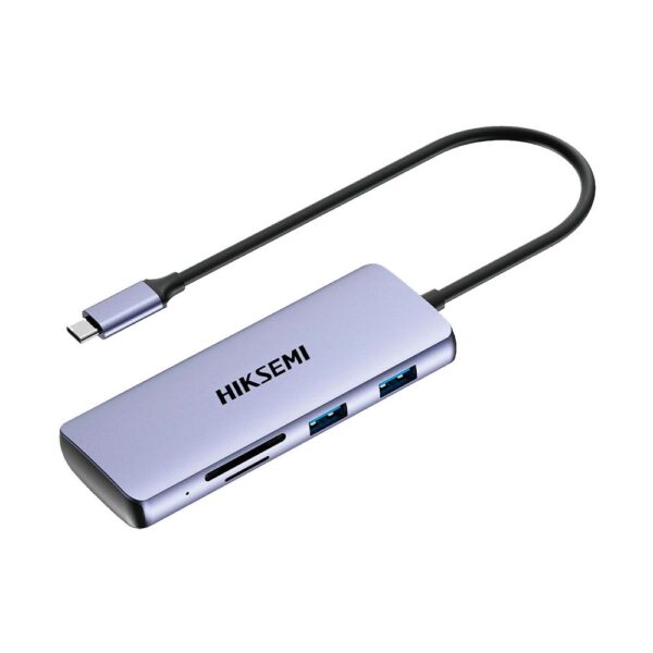 Hub Hiksemi DS8 USB-C A USBx4/HDMIx1