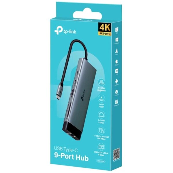 Hub Tp-Link UH9120C USB-C 9 En 1