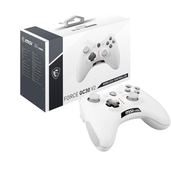 Joystick Wireless Msi Force GC30 V2 Blanco
