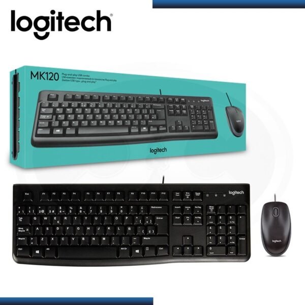 Kit Teclado Y Mouse Logitech MK120