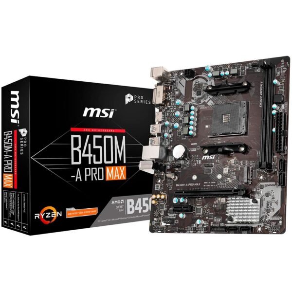 Motherboard AM4 Msi AM4 B450M-A Pro Max D4