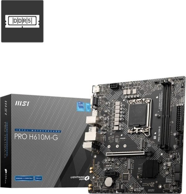 Motherboard Msi Pro H610M-G D5