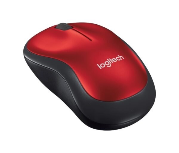 Mouse Logitech M185 Wireless Rojo