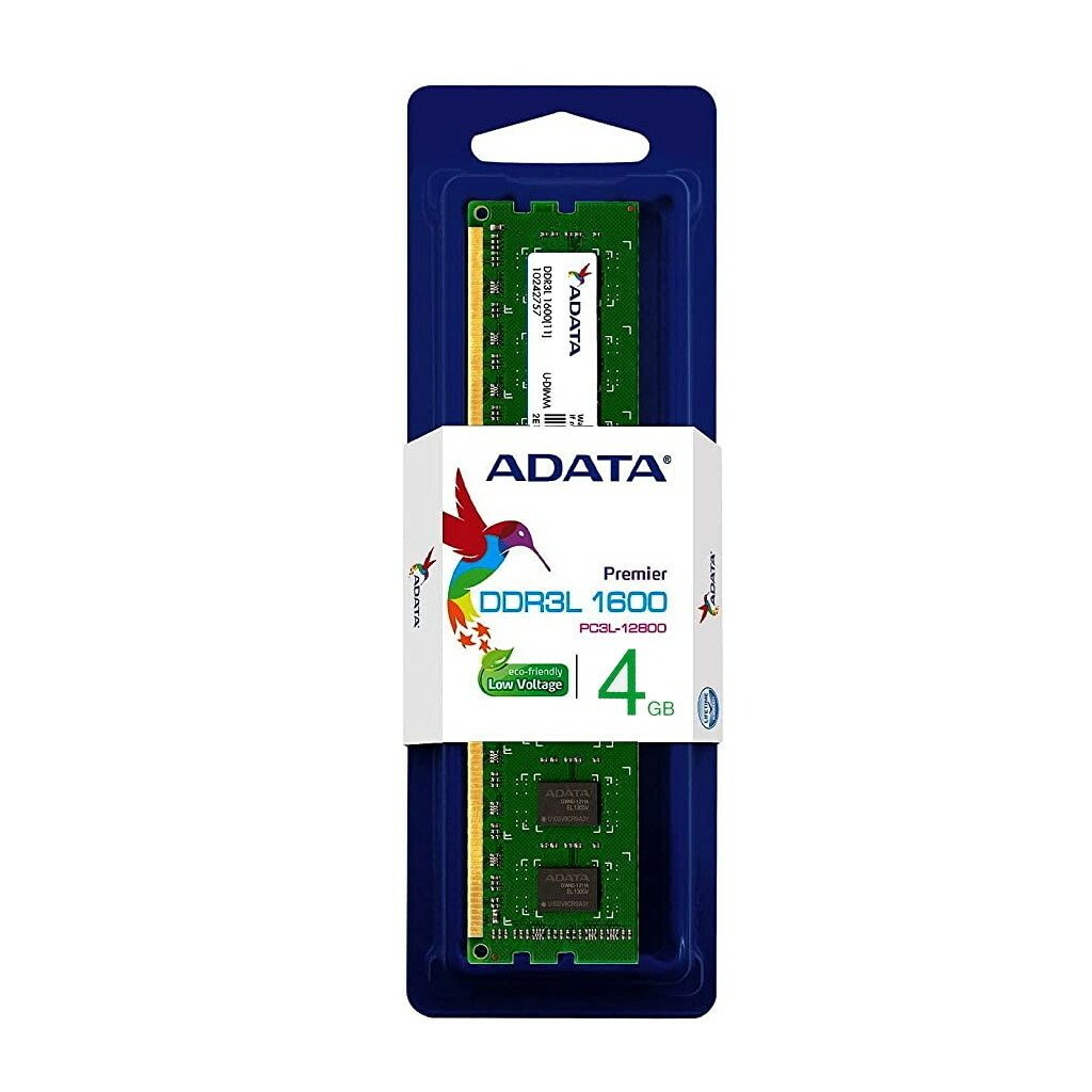 MEMORIA ADATA DDR3 4GB 1600MHZ C11